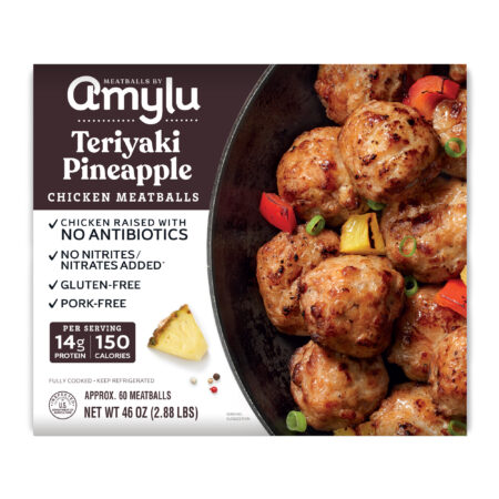 Teriyaki Pineapple Chicken Meatballs, Antibiotic Free, Club Pack