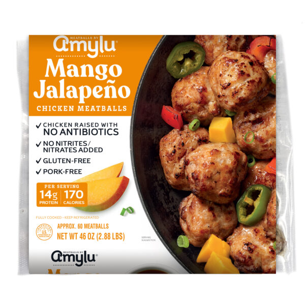 Mango Jalapeno Chicken Meatballs