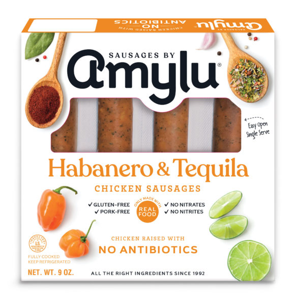 Antibiotic Free Habanero & Tequila Chicken Sausage