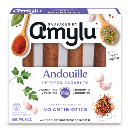 Andouille Chicken Sausages, Antibiotic Free