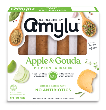 Apple & Gouda Chicken Sausages, Antibiotic Free