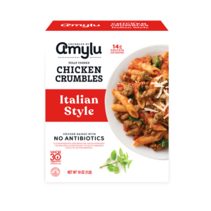Italian Style Chicken Crumbles, Meal Solution