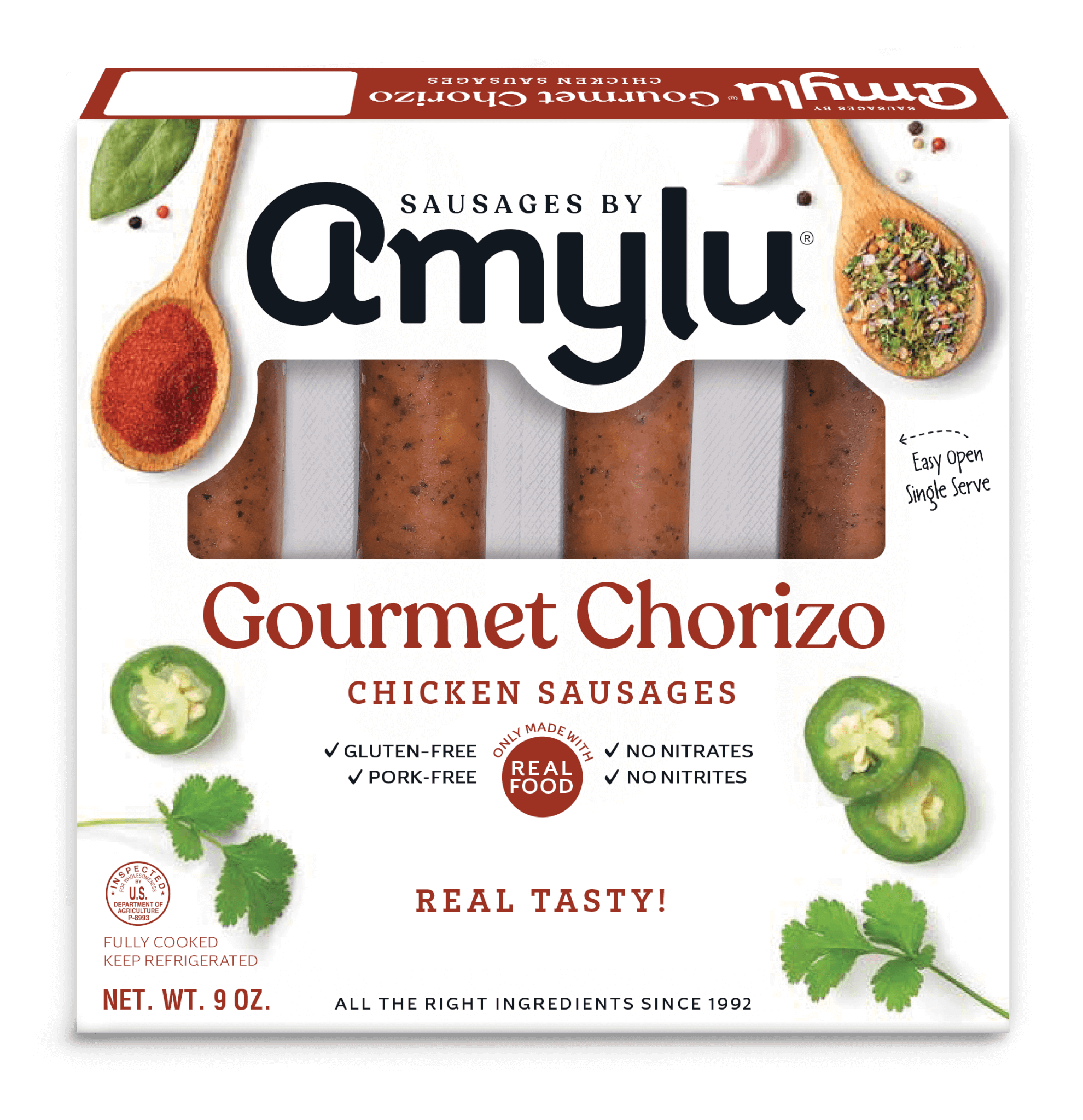 Gourmet Chorizo Amylu Foods Inc