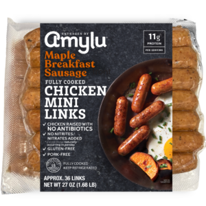 Maple Breakfast Mini Chicken Sausage Links, Club Pack