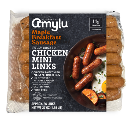 Maple Breakfast Mini Chicken Sausage Links, Club Pack