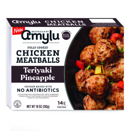 Teriyaki Pineapple Chicken Meatballs, Antibiotic Free