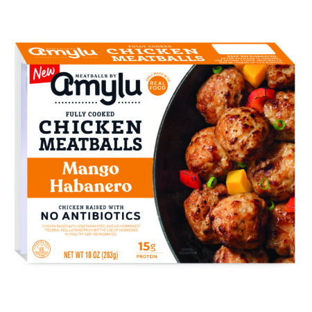 Mango Habanero Chicken Meatballs, Antibiotic Free