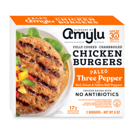 Three Pepper Chicken Burgers, Antibiotic Free