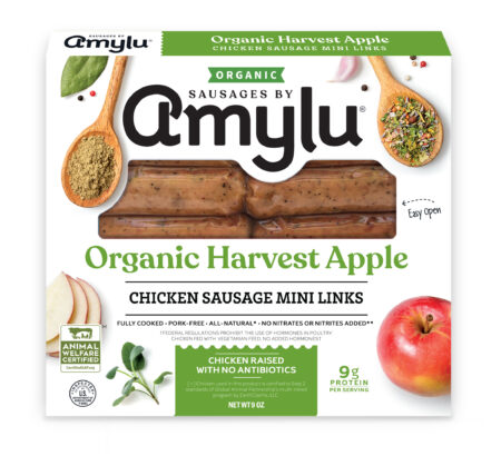 Organic Harvest Apple Mini Chicken Sausage Links