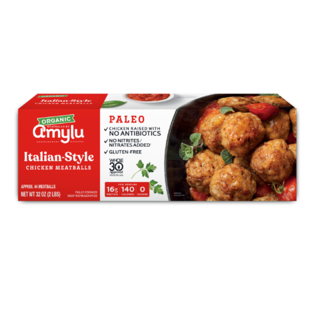 Organic Paleo Italian Meatballs, Club Pack