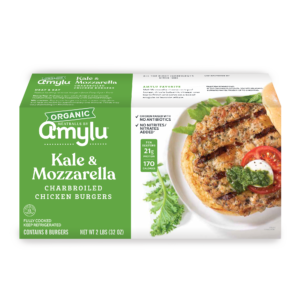 Organic Kale & Mozzarella Burger