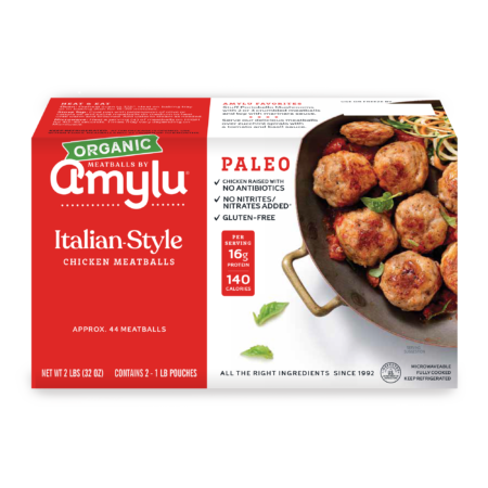 Organic Paleo Italian Meatballs, Club Pack